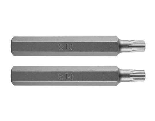 TORX Bit T40 x 75 mm. S2 x 2 pcs.