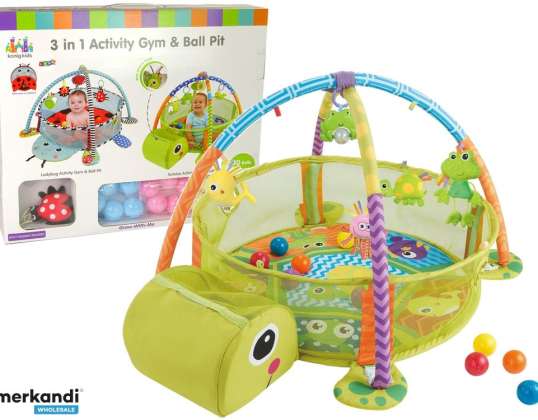 Educatieve mat schildpad speelpen ballen voor baby's