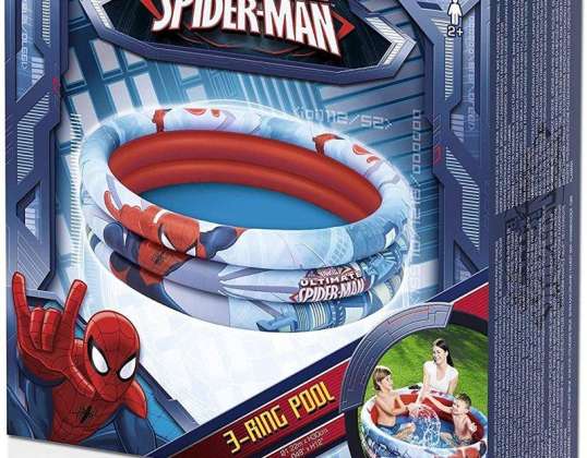 Inflatable Spider Man Pool 122 x 30 cm Bestway 98018