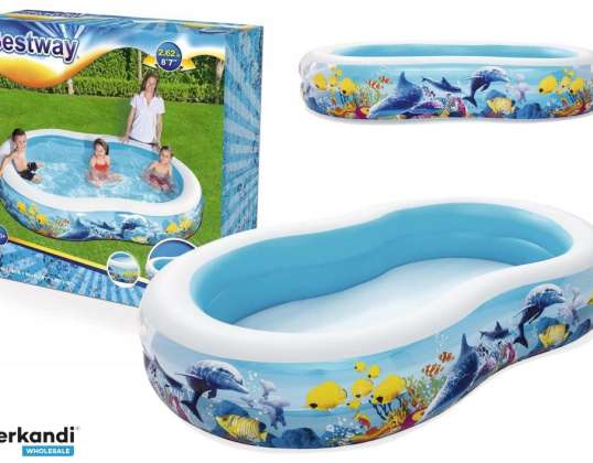 Aufblasbarer Ozeanpool 262 x 157 x 46 cm Bestway 54118