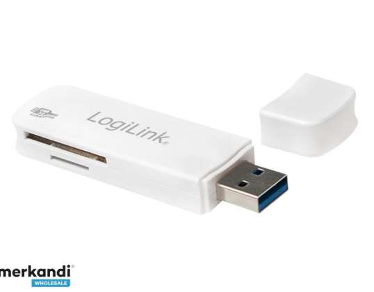 LogiLink kortleser USB 3.0 hvit CR0034A