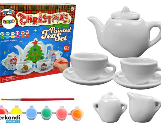Świąteczny Zestaw Kreatywny DIY Malowanie Porcelany