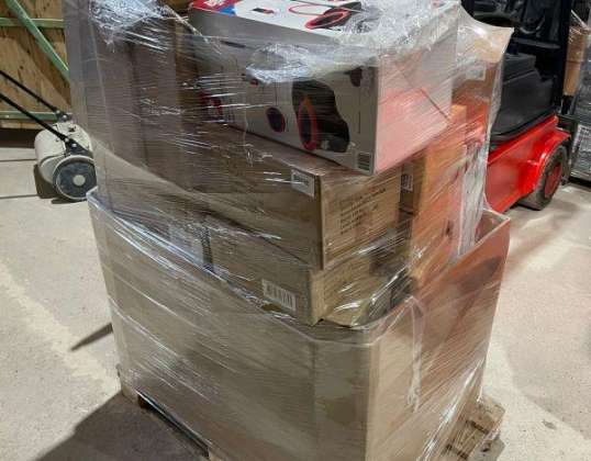 NL Mix Pallets regresa nuevo Accesorios Multimedia para el Hogar Jardín