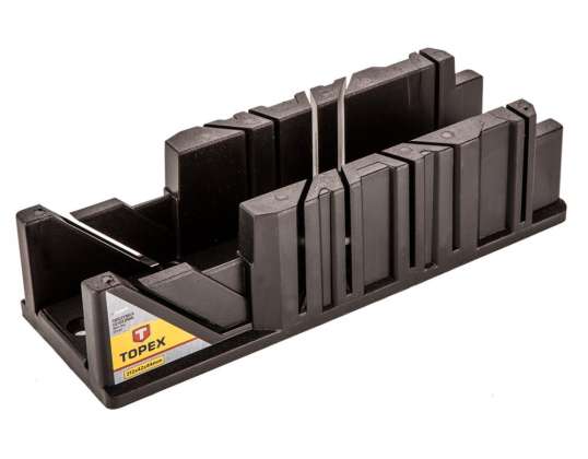 Caja de inglete de plástico 212 x 42 x 44 mm