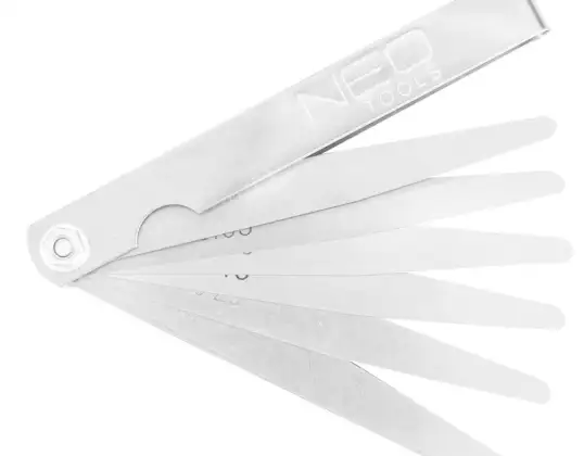 Voelermaat 20 bladen 0,05 1,0 mm 65MN/RVS