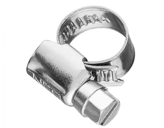 Slangklem 8 12/9 mm. W4. 3 stuks.