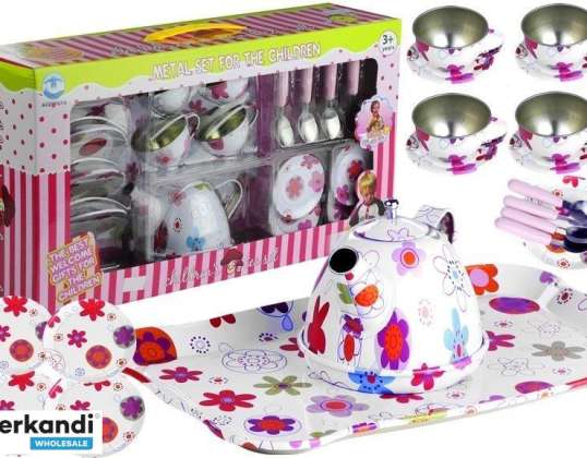 Beautiful Metal Tea Set Kitchen Set