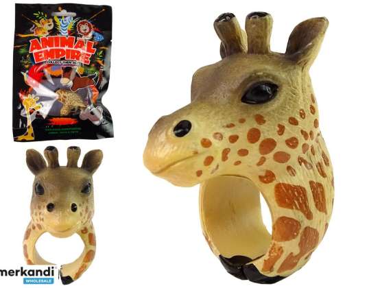 Hand Ring Educational Animals Giraffe