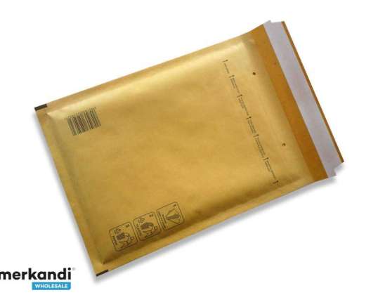 Oro pagalvės pašto maišeliai RUDAS dydis F 240x350mm 100 vnt.