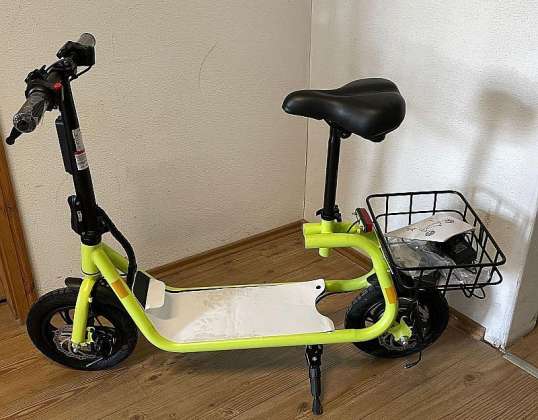 Електричний скутер з сидінням Green Wingoo B9 Green E Scooter НОВИНКА
