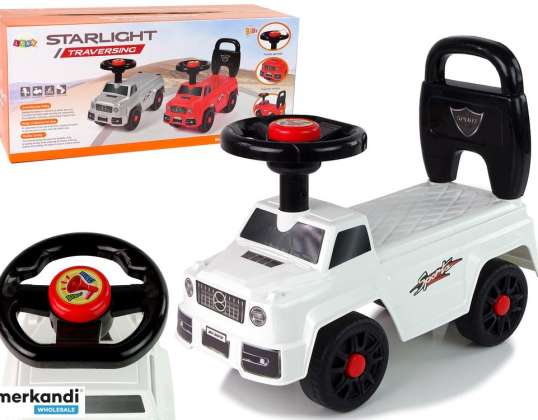 Ride-on Car QX 5500 2 Horn Backrest Λευκό