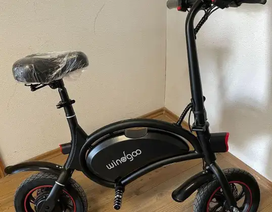 Elektrická kolobežka so sedadlom Windgoo B3 čierna E kolobežka NOVINKA