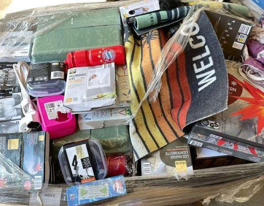 Premium Bazaar Goods Mix Bazaar Pallets Mix Palette Flea Market Items