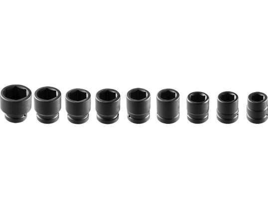 Schlagschraube 1&quot;. 27 50 mm. Set 9 Stück.