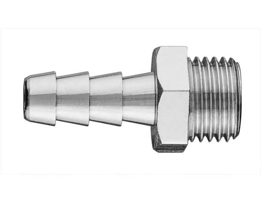 8 mm žarnos jungtis su 1/4&quot; išoriniu sriegiu