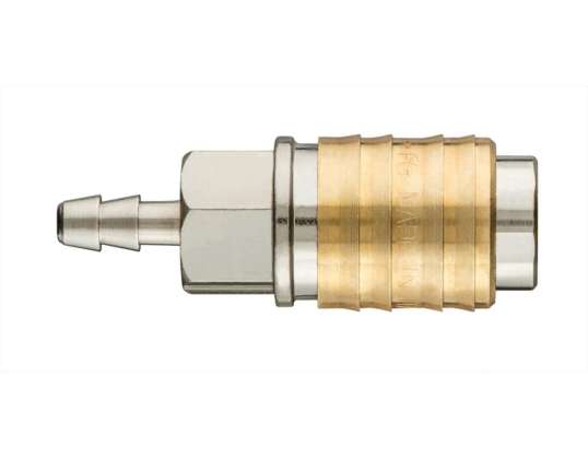 Hurtigkobling til kompressor med utgang for slange 6 mm