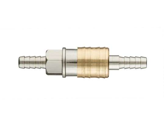 Raskkobling til kompressor med ende for slange 8 mm