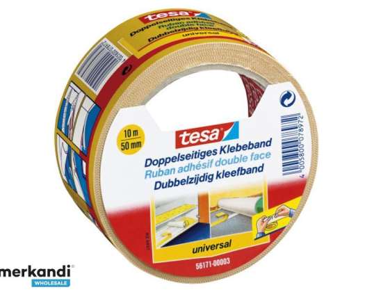 tesa dobbeltsidig tape 50 mm/10 meter (56171)