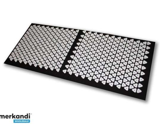 Shanti Akupresurní podložka / podložka na nehty 120 x 50 cm černá