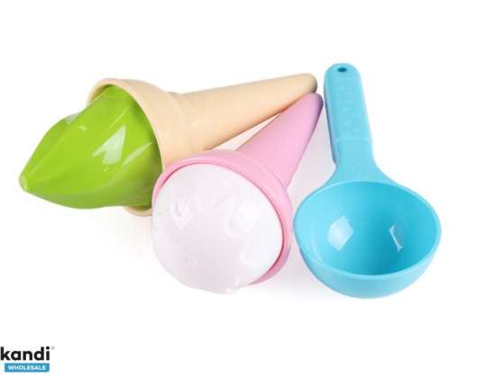 Ice Cream Mold Set Sand 5941
