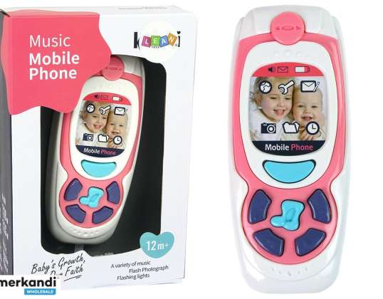 Educatieve mobiele telefoon voor kinderen Melody Pink