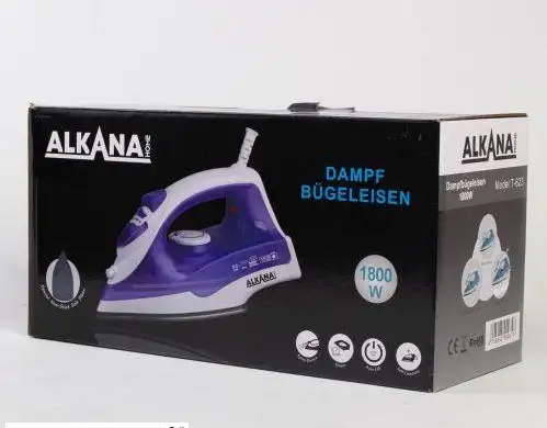 ALKANA dampstrykejern 1800W Ny lilla