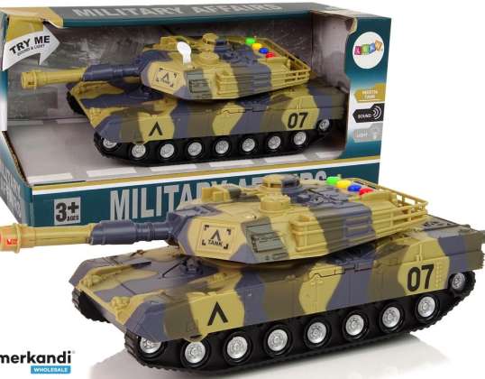 Militärpanzer 1:16 Camo Braun Batteriebetrieben Schussgeräusch
