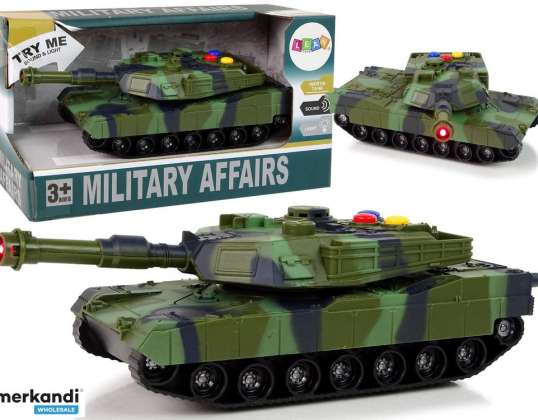 Military Tank 1:32 Camo Sound Light
