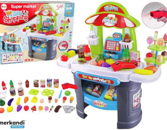 Supermarkt-Scanner-Set Lebensmittel für Kinder