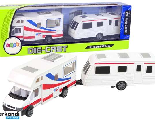 Sæt af køretøjer Camper Caravan Metal Elementer
