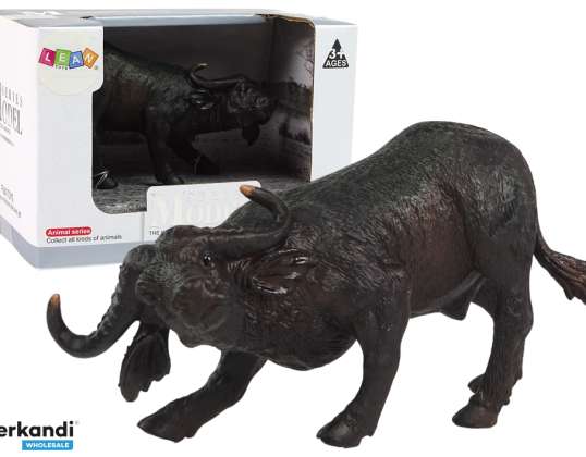 Large Collectible Figurine African Buffalo Animals of the World