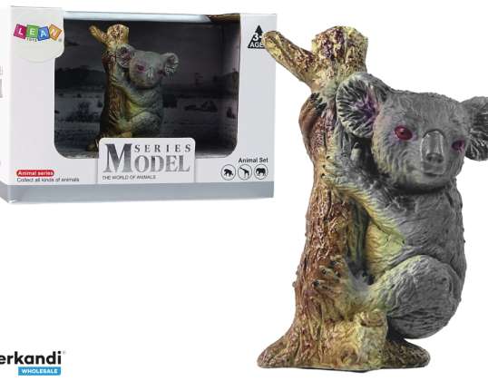 Koala figura fa állatok állatkertben