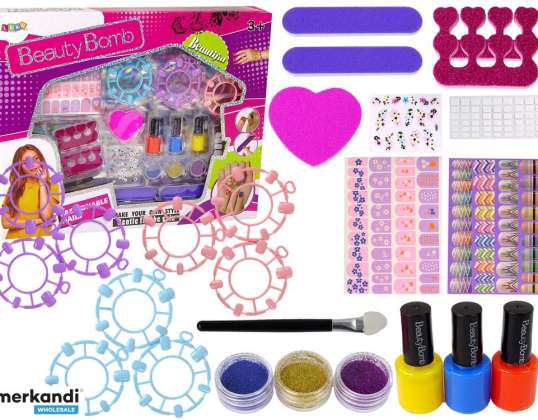 Grand Ensemble de Vernis à Ongles, Délais, Autocollants, Séparateurs