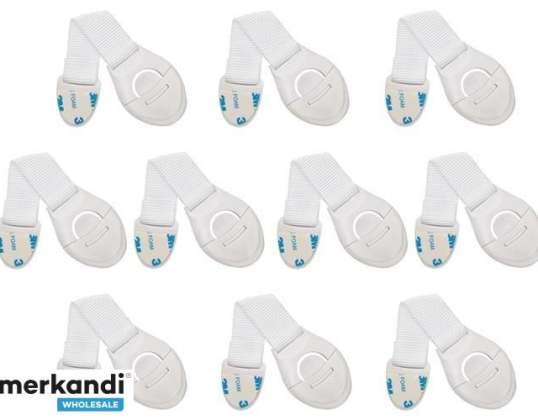 Locker lock 10pcs. white