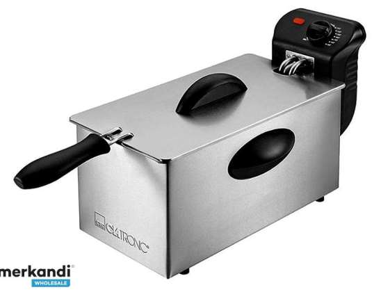 Clatronic RVS friteuse FR 3586 2000W 3 liter inox