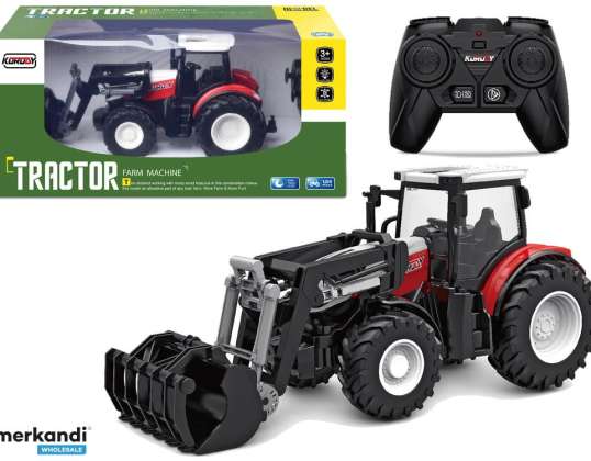 Fjernkontroll Red Tractor 2,4 G Moving Bucket 1:24