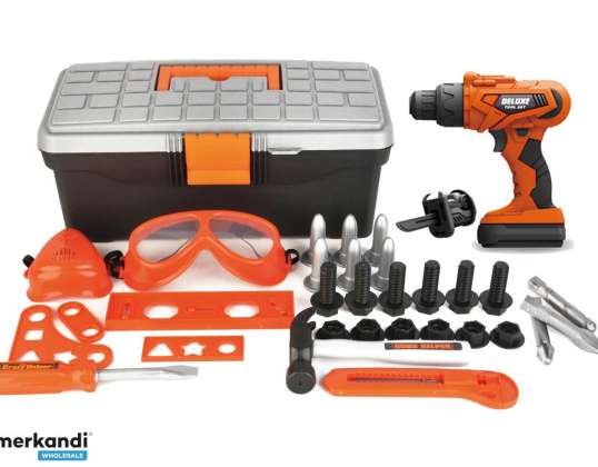 DIY Kit Werkzeugkasten Akkubetriebene Bohrmaschine