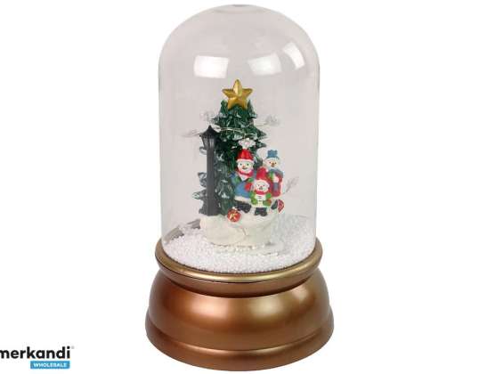 Weihnachtsschmuck Glasdeko Schnee Schneemänner Weihnachtsbaum Gold