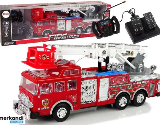Sonido de control remoto del freno del pedal del acelerador del cuerpo de bomberos
