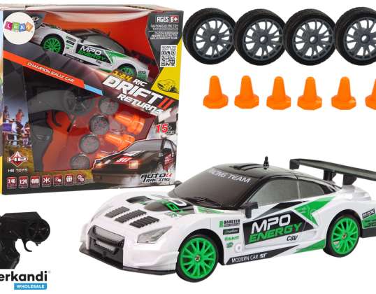 Sports Car Drift Remote Controlled R/C 15 km/h Changing Wheels