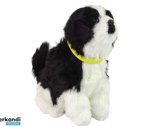 Interactive Border Collie Plush Dog Barks Waggles Tail