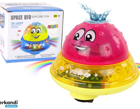 Wasserball UFO Dioden Fröhliche Musik Rosa