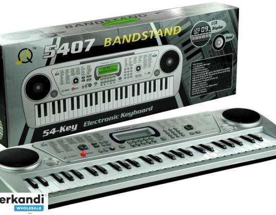 MQ5407 Keyboard-Orgel mit 54 Tasten LCD-Ladegerät