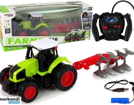 Ferngesteuerter Traktor 1:16 Fernbedienung Gummiräder
