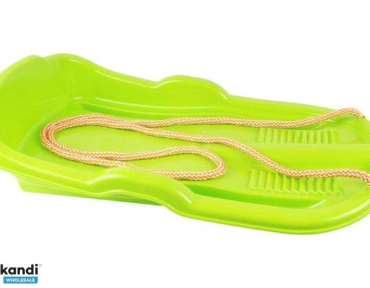 Tobogán de plástico con cuerda verde 6481