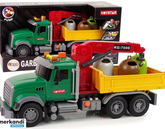 Camion Auto Grue Transport Poubelle Bruit