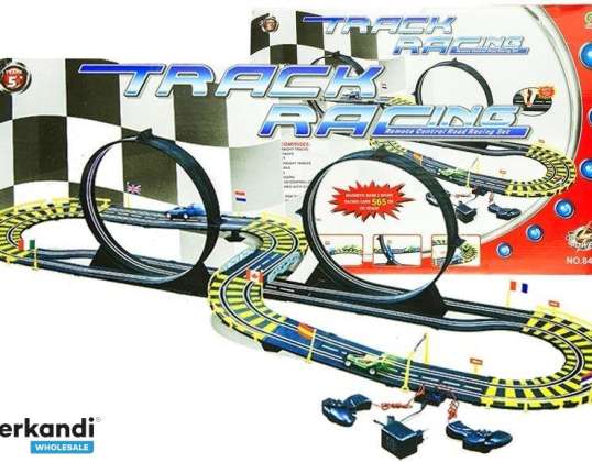 Trasos lenktynės Du automobiliai 565 cm