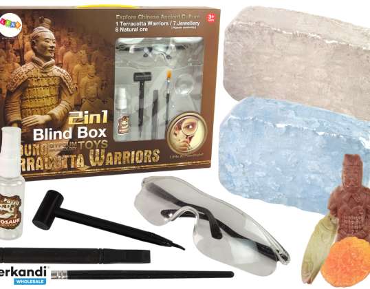 Archaeological Set 2in1 Various Crystals Treasures