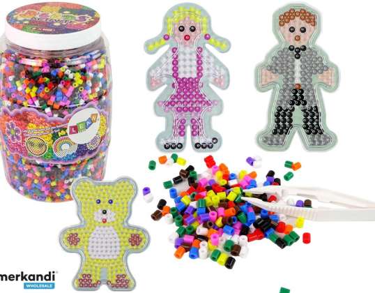 DIY Ironing Beads Set Stencils 9000 Pieces