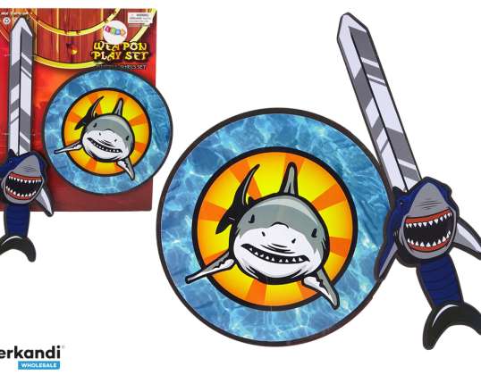 Knight Set Sword EVA Shield Shark